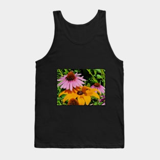 Echineacea cone flowers Tank Top